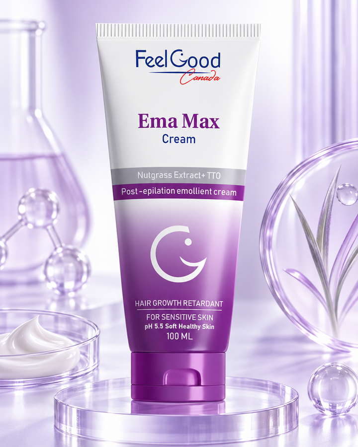 Emma Max - Best Moisturizing Body Cream After Laser | Feel Good