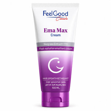 Emma Max Cream - The best moisturizing body cream after laser - 100 ml cream reduces follicle activity and slows hair growth.